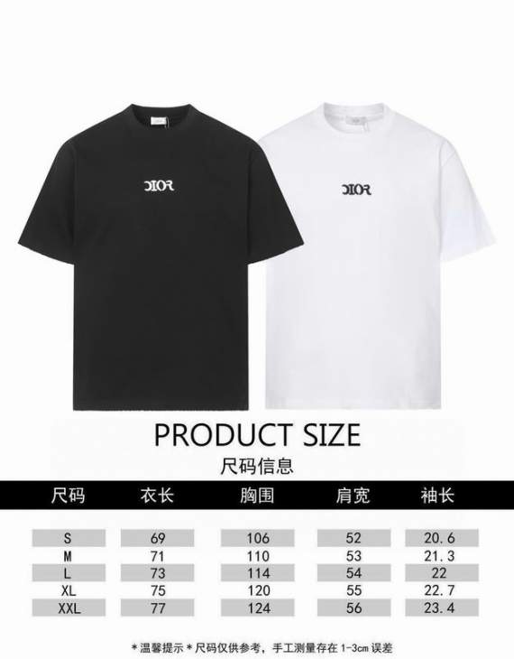 Dior T Shirts Short _SKUDiorS-2XL12dtr1016157